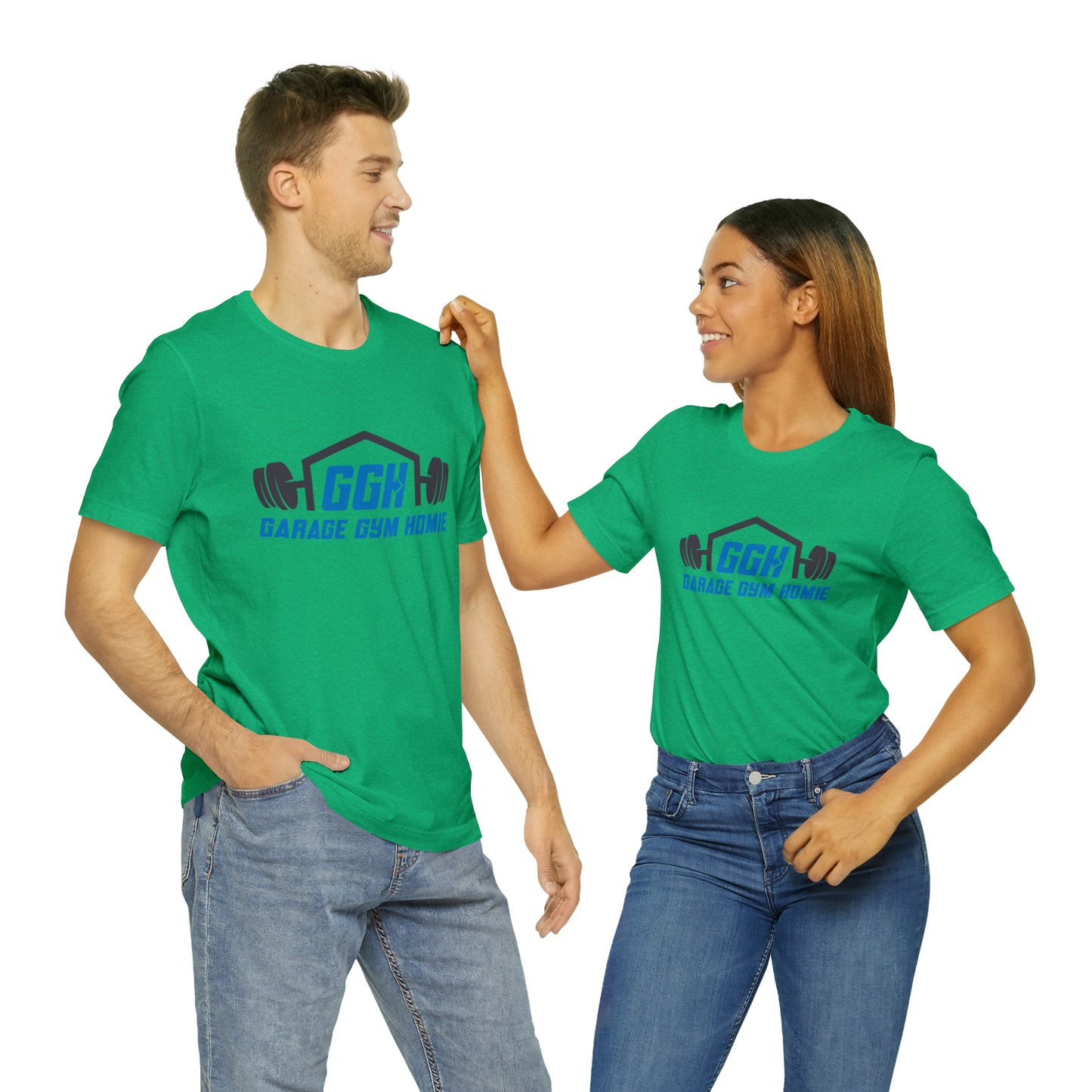 LET'S GET THIS DANG MUSCLE! - Jersey Short Sleeve Tee