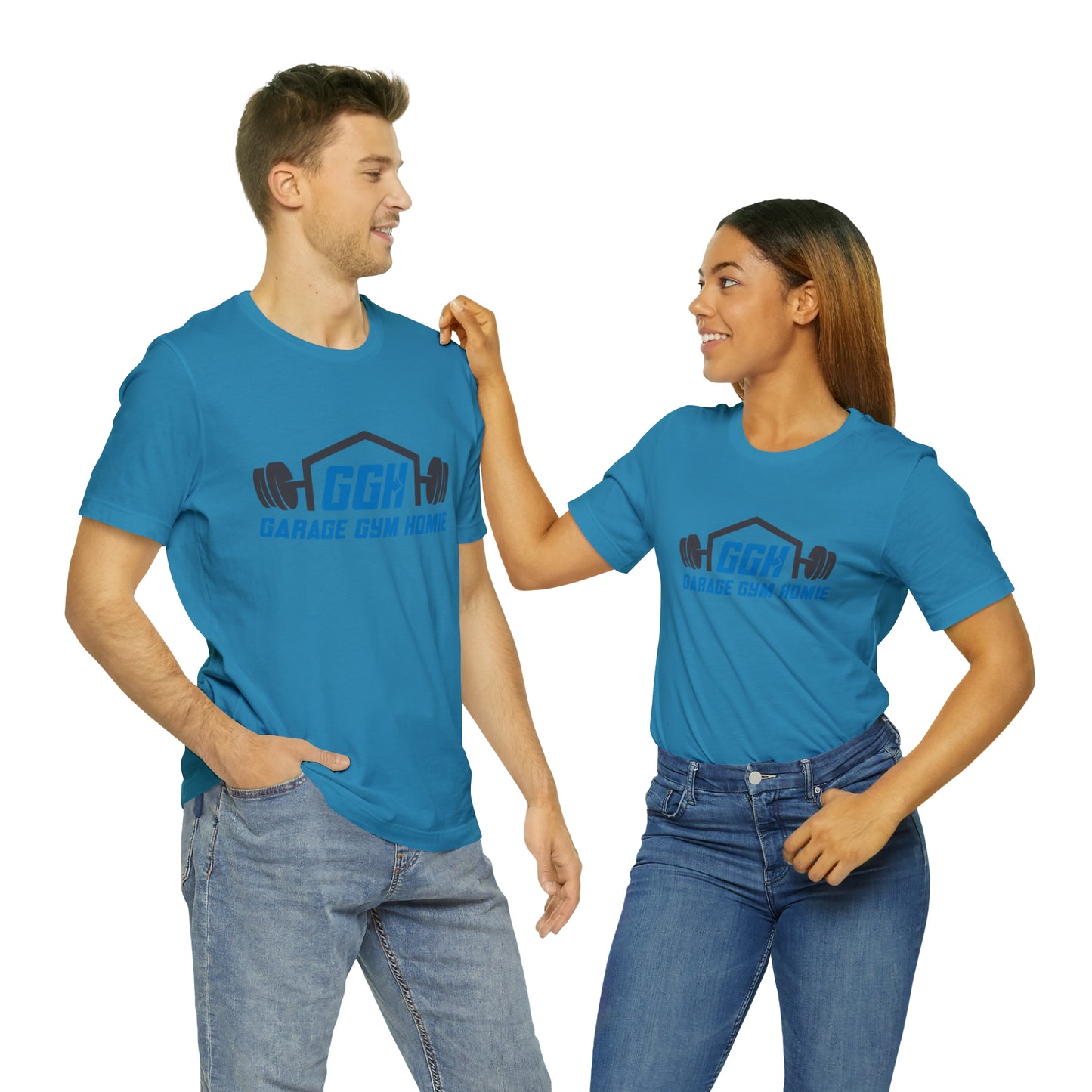 LET'S GET THIS DANG MUSCLE! - Jersey Short Sleeve Tee