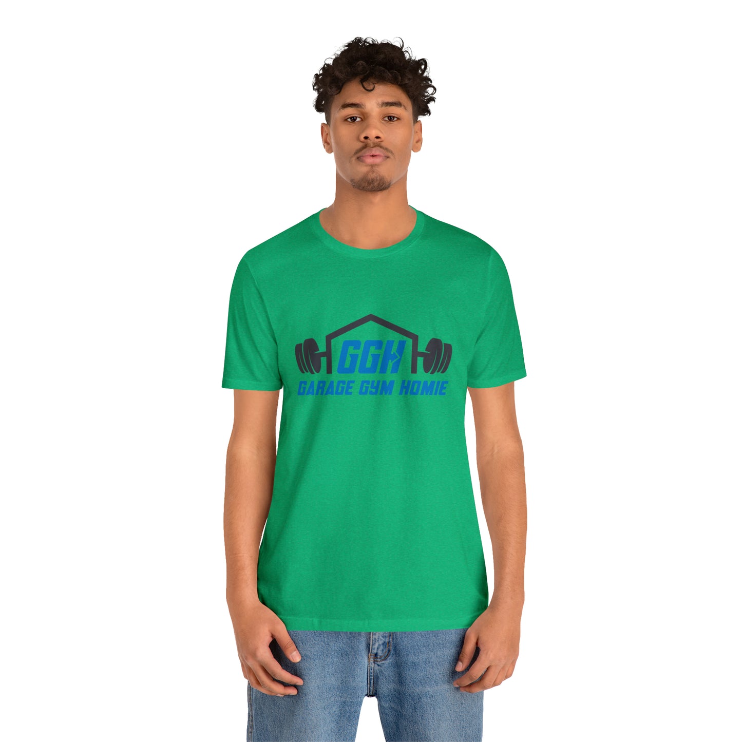 LET'S GET THIS DANG MUSCLE! - Jersey Short Sleeve Tee