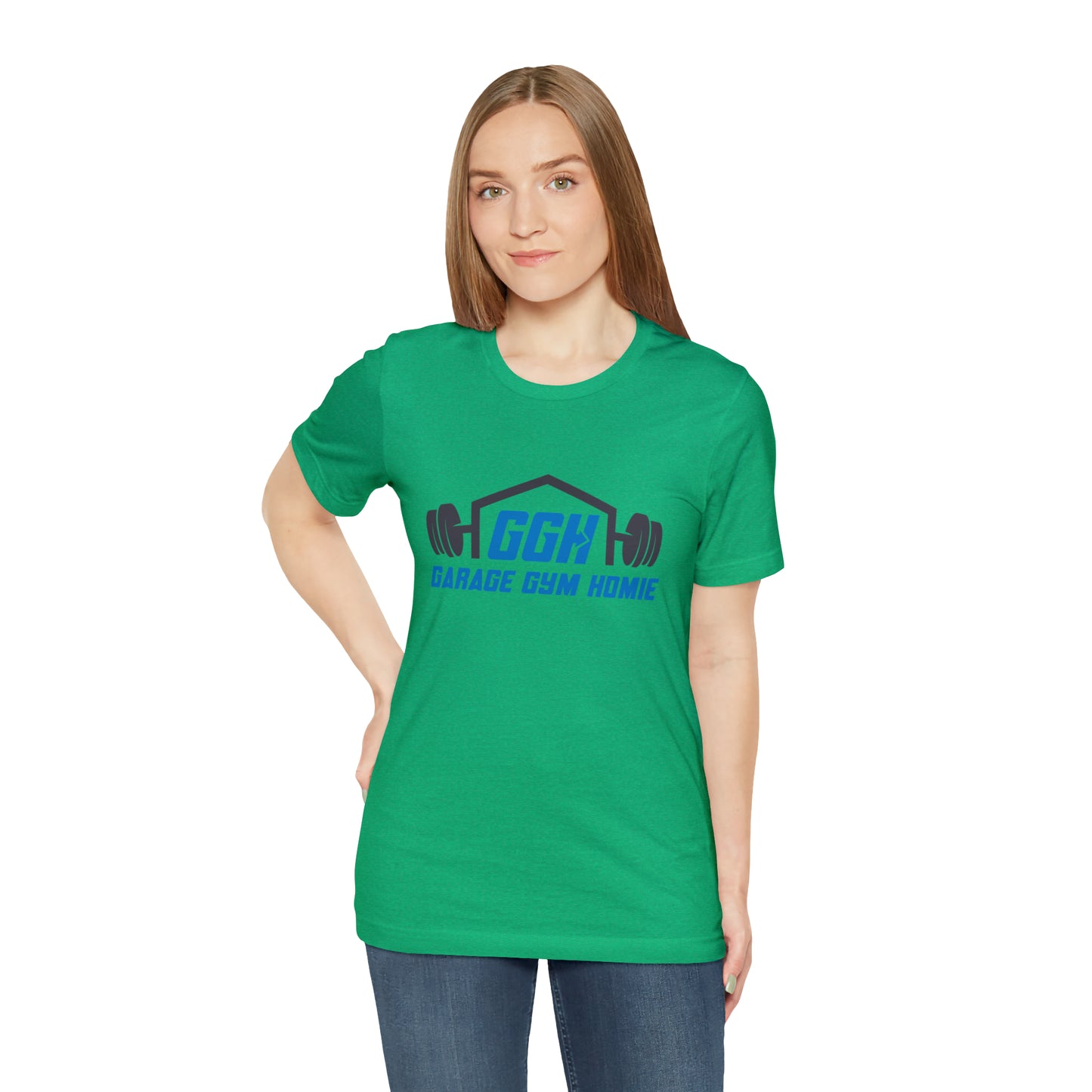 LET'S GET THIS DANG MUSCLE! - Jersey Short Sleeve Tee