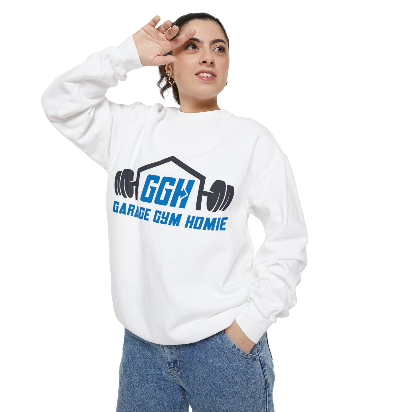 Garment-Dyed Sweatshirt