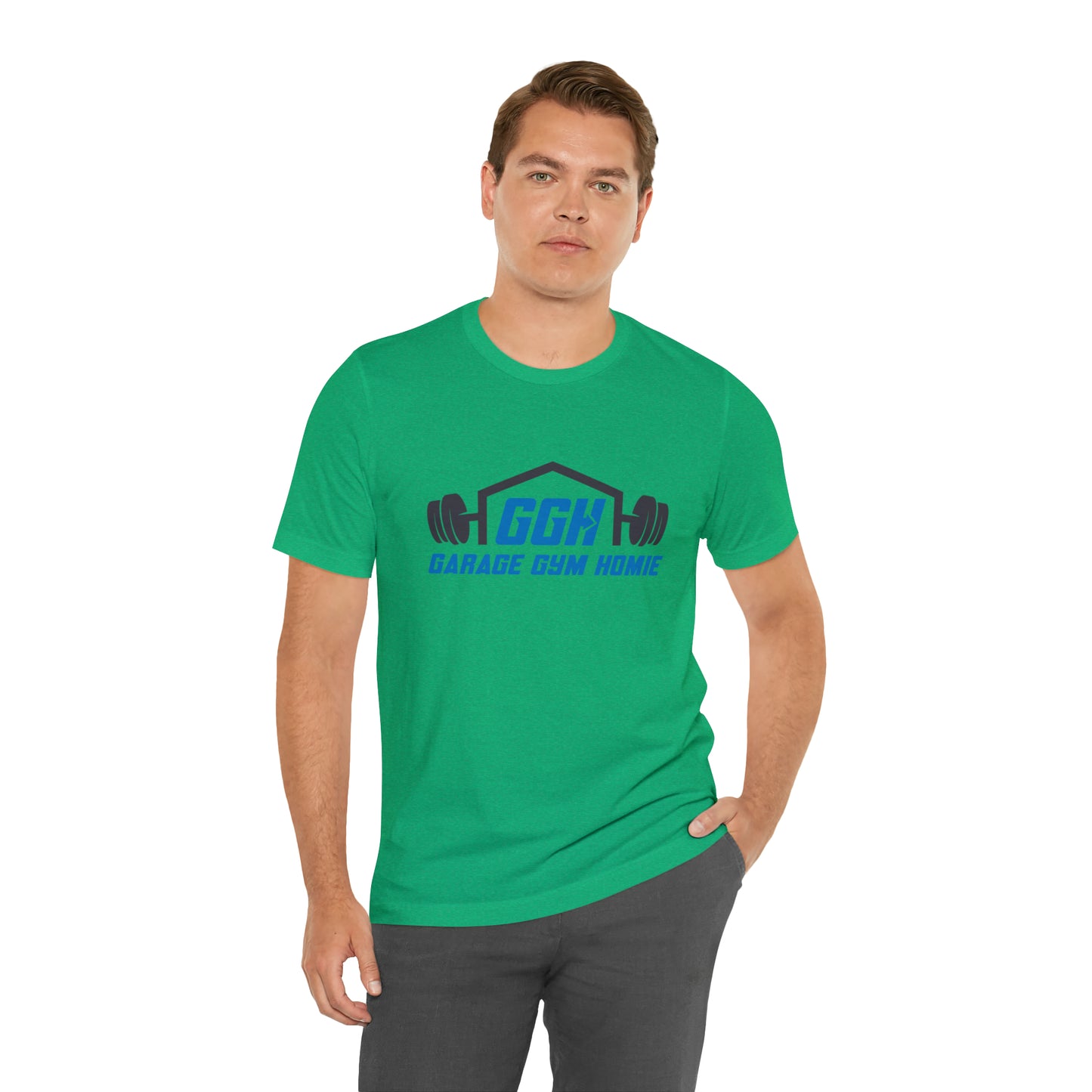 LET'S GET THIS DANG MUSCLE! - Jersey Short Sleeve Tee