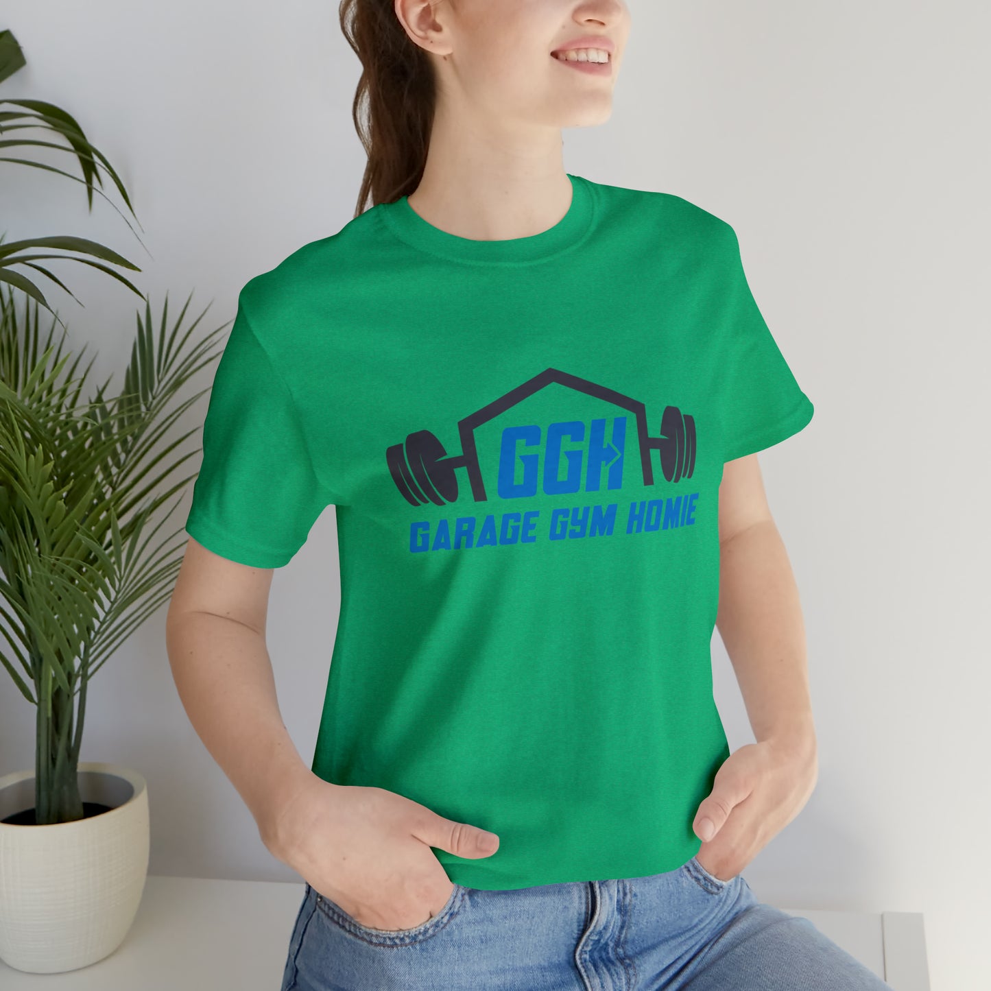 LET'S GET THIS DANG MUSCLE! - Jersey Short Sleeve Tee