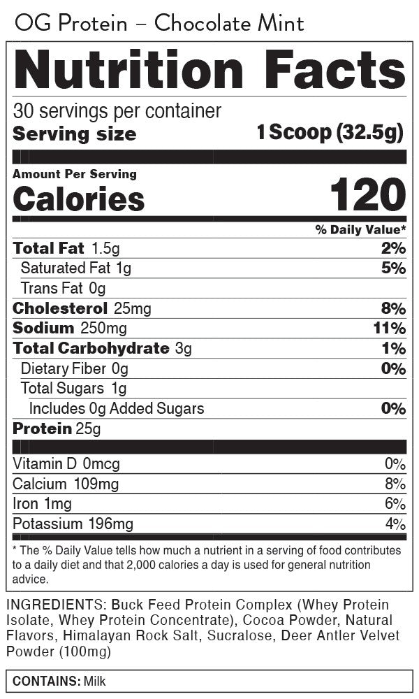 Bucked UP Buck Feed ORIGINAL Protein