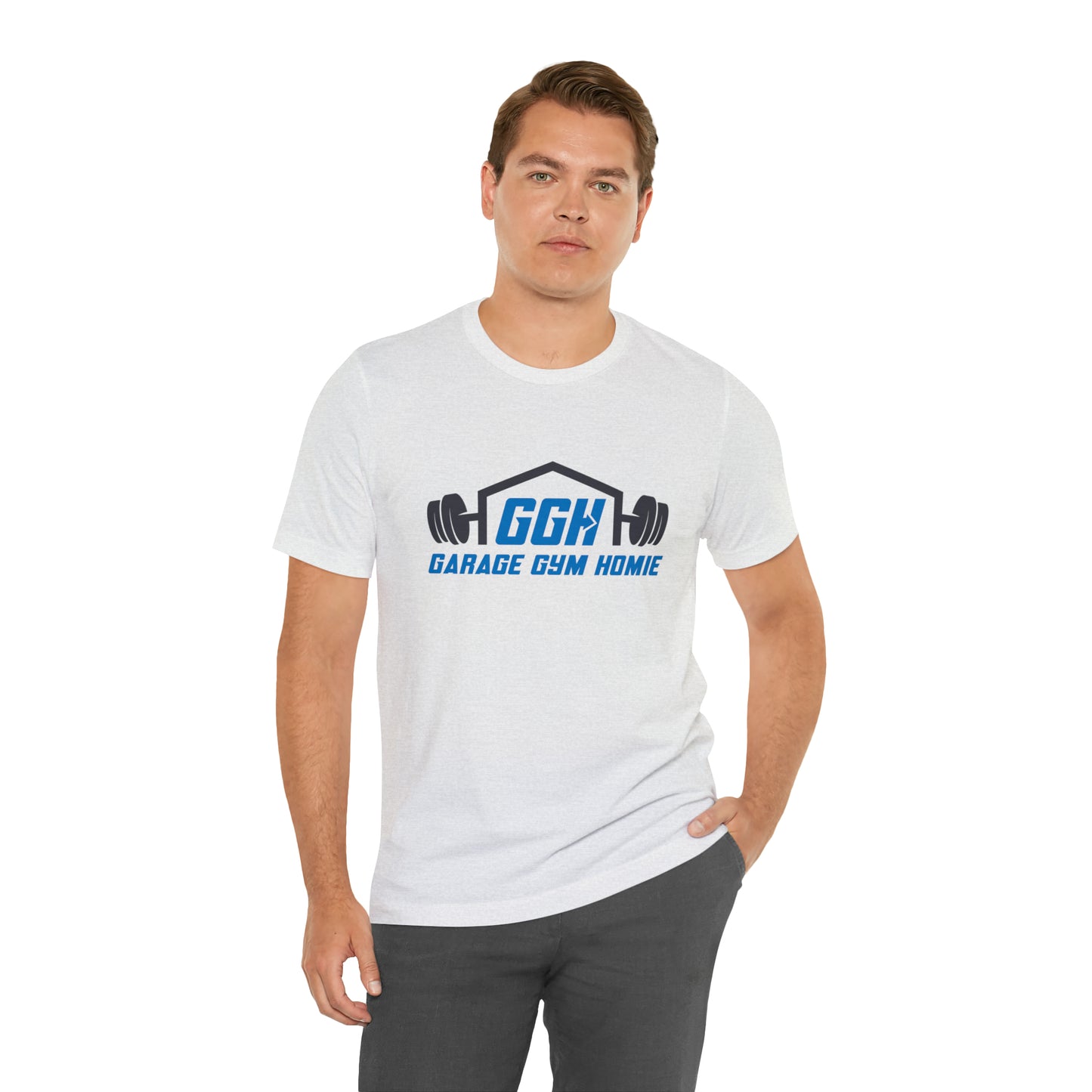 LET'S GET THIS DANG MUSCLE! - Jersey Short Sleeve Tee