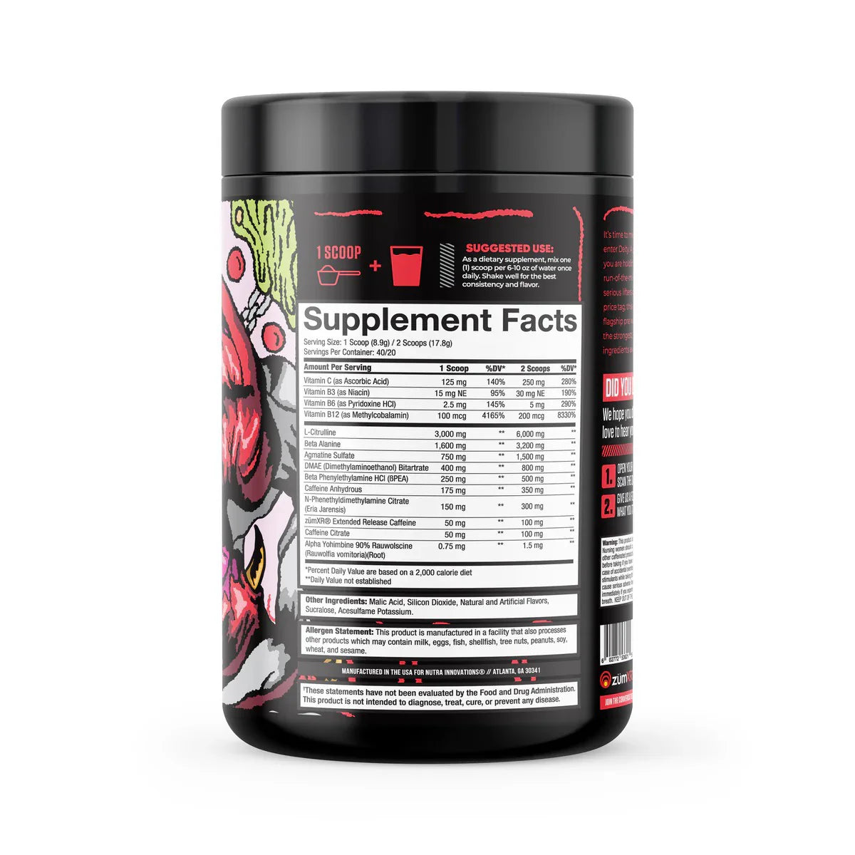 Nutra Innovations Deity V2 Pre-Workout