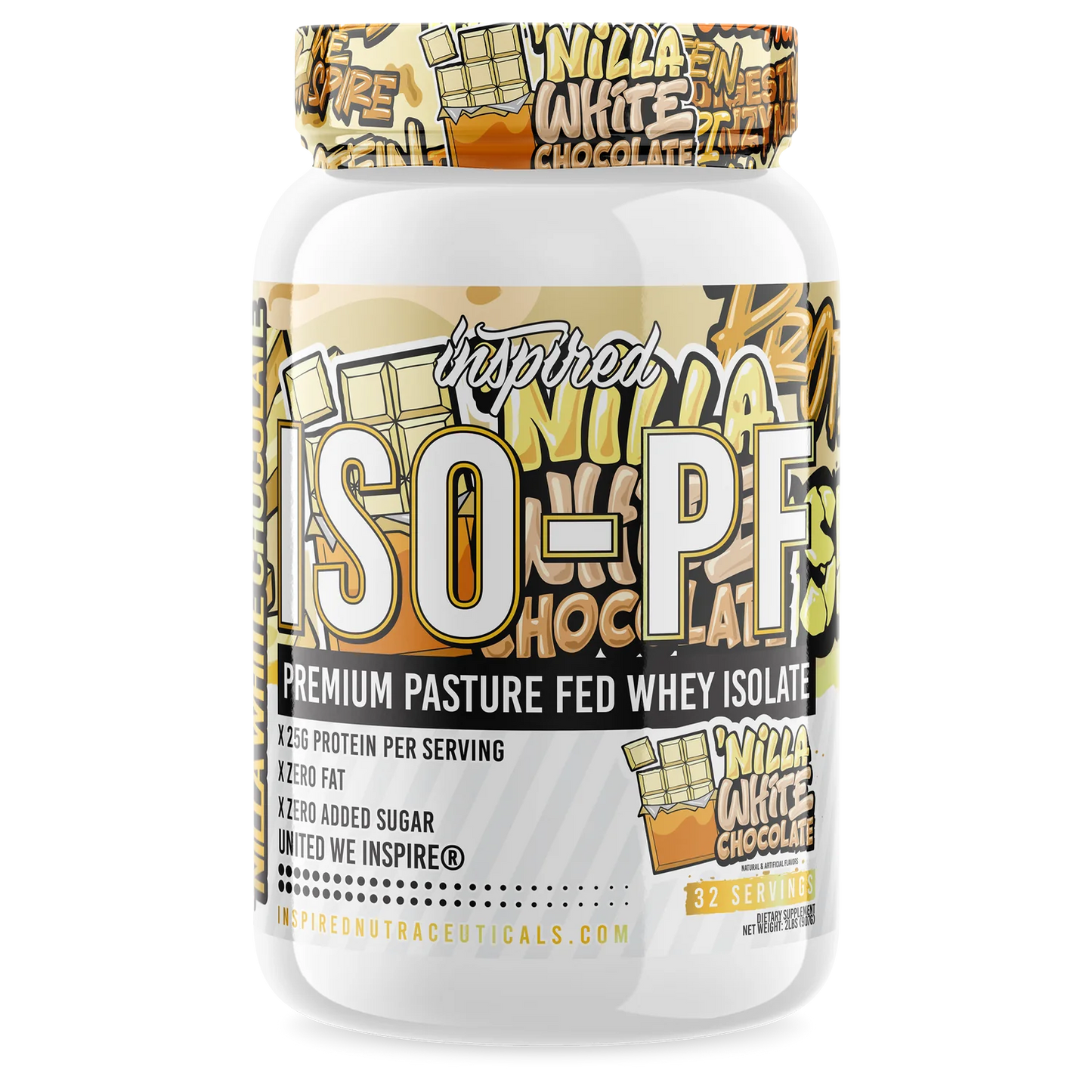 Inspired Nutra ISO-PF Premium Pasture Fed Whey Isolate