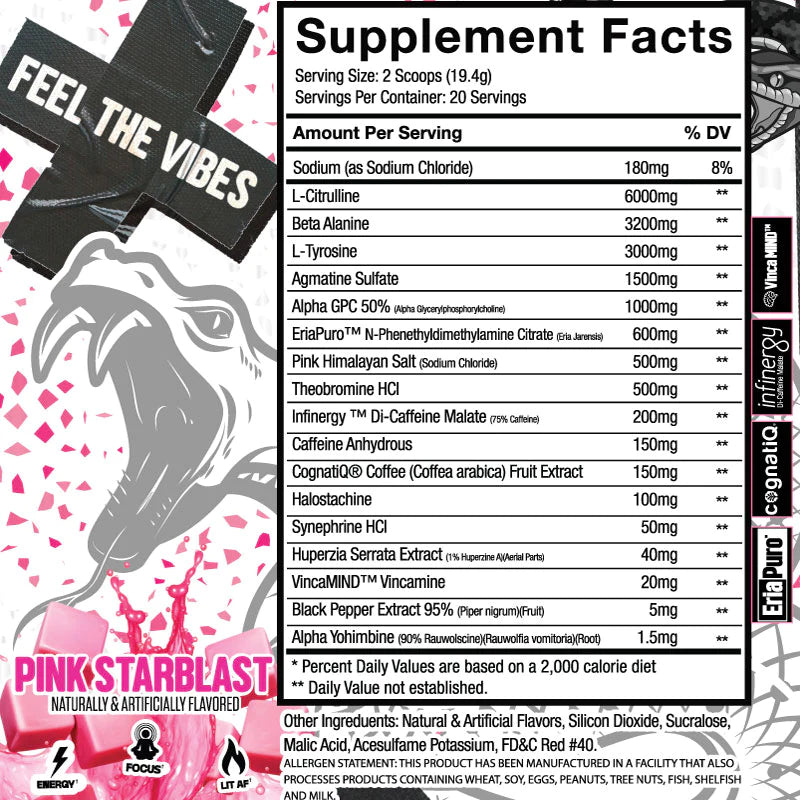 Vices & Vibes SMACK Pre-Workout