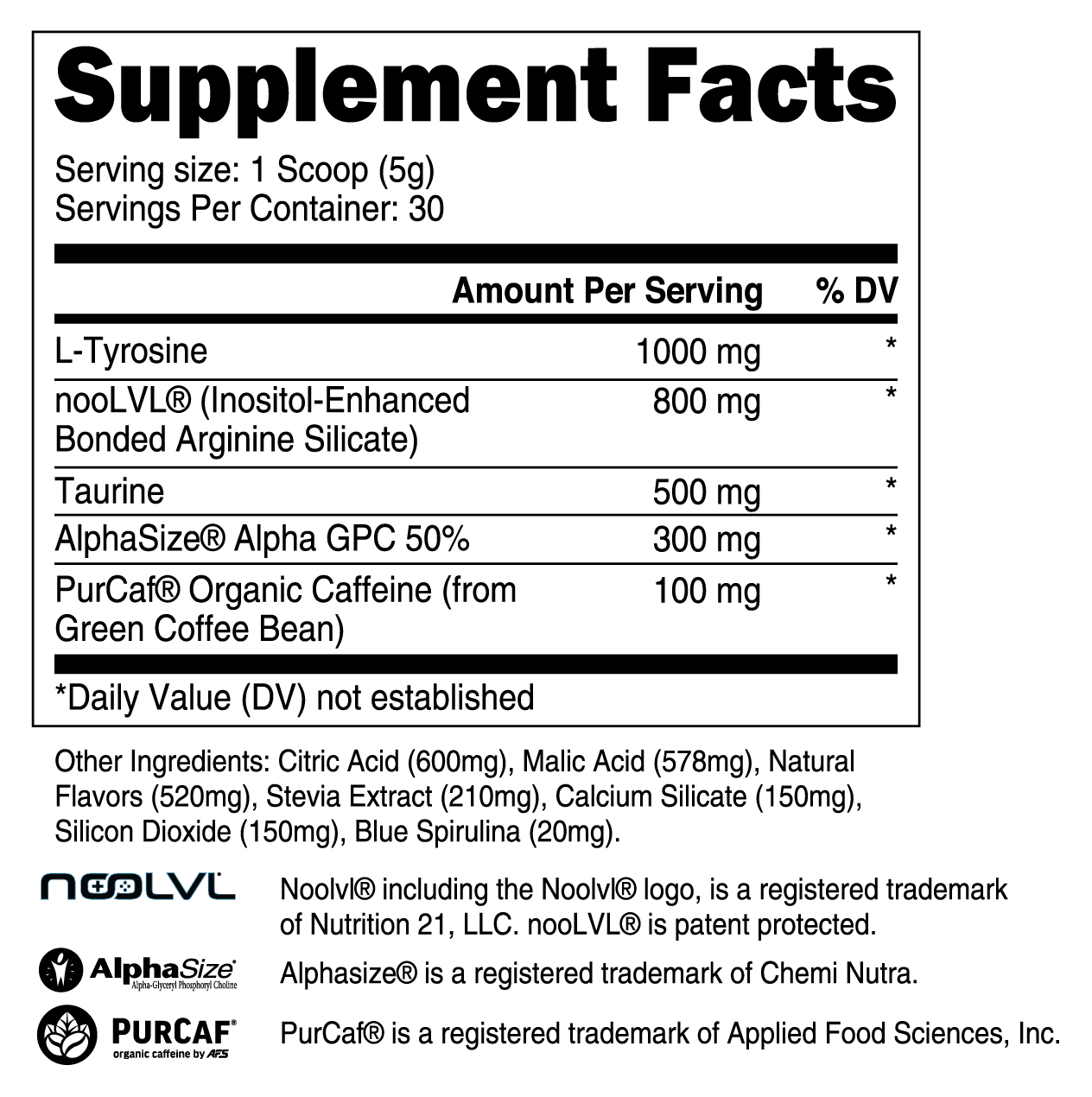 Transparent Labs Stim Booster