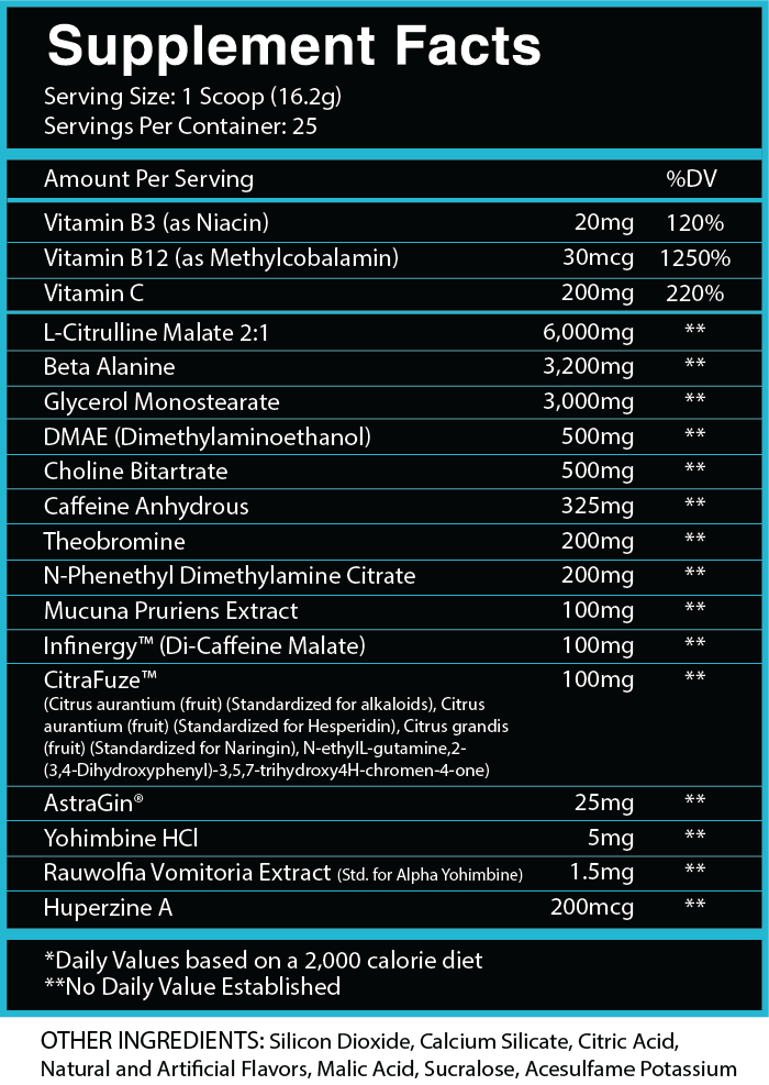 Centurion Labz God of Rage UNCHAINED Pre-Workout