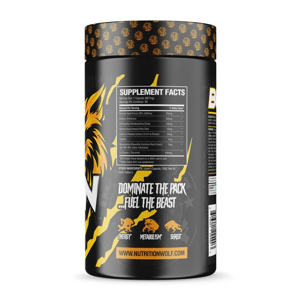 Nutrition Wolf Big Bad Burn