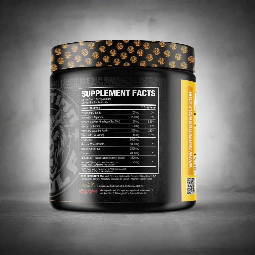 Nutrition Wolf Big Bad Pump