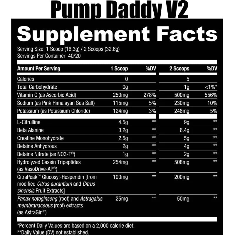 RYSE Pump Daddy v2 Pre-Workout