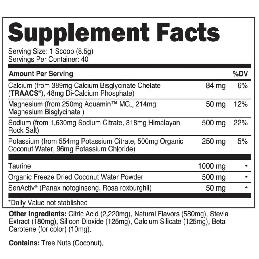 Transparent Labs Hydrate