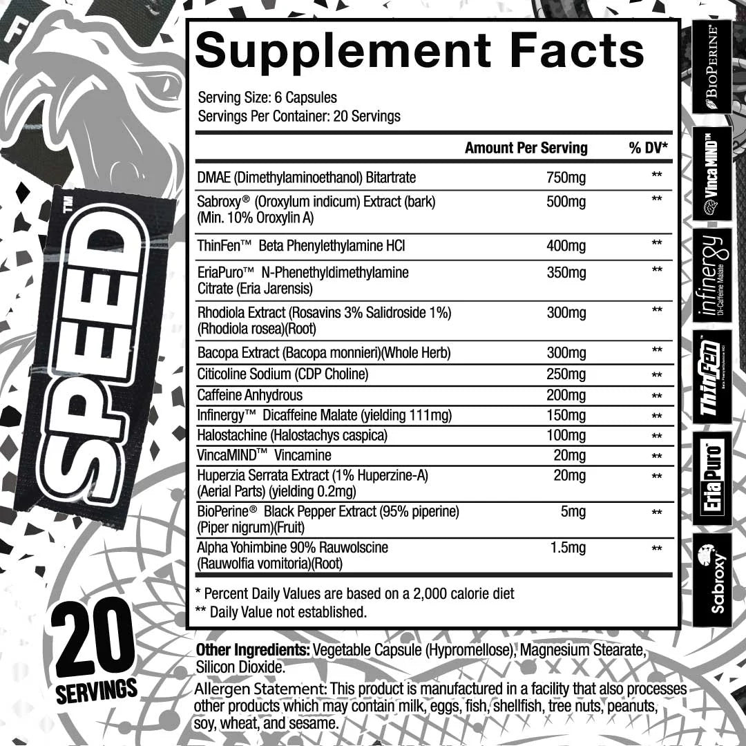 Vices & Vibes Speed Nootropic
