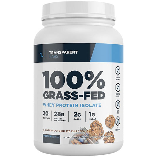 Transparent Labs 100% Grass-Fed Whey Protein Isolate