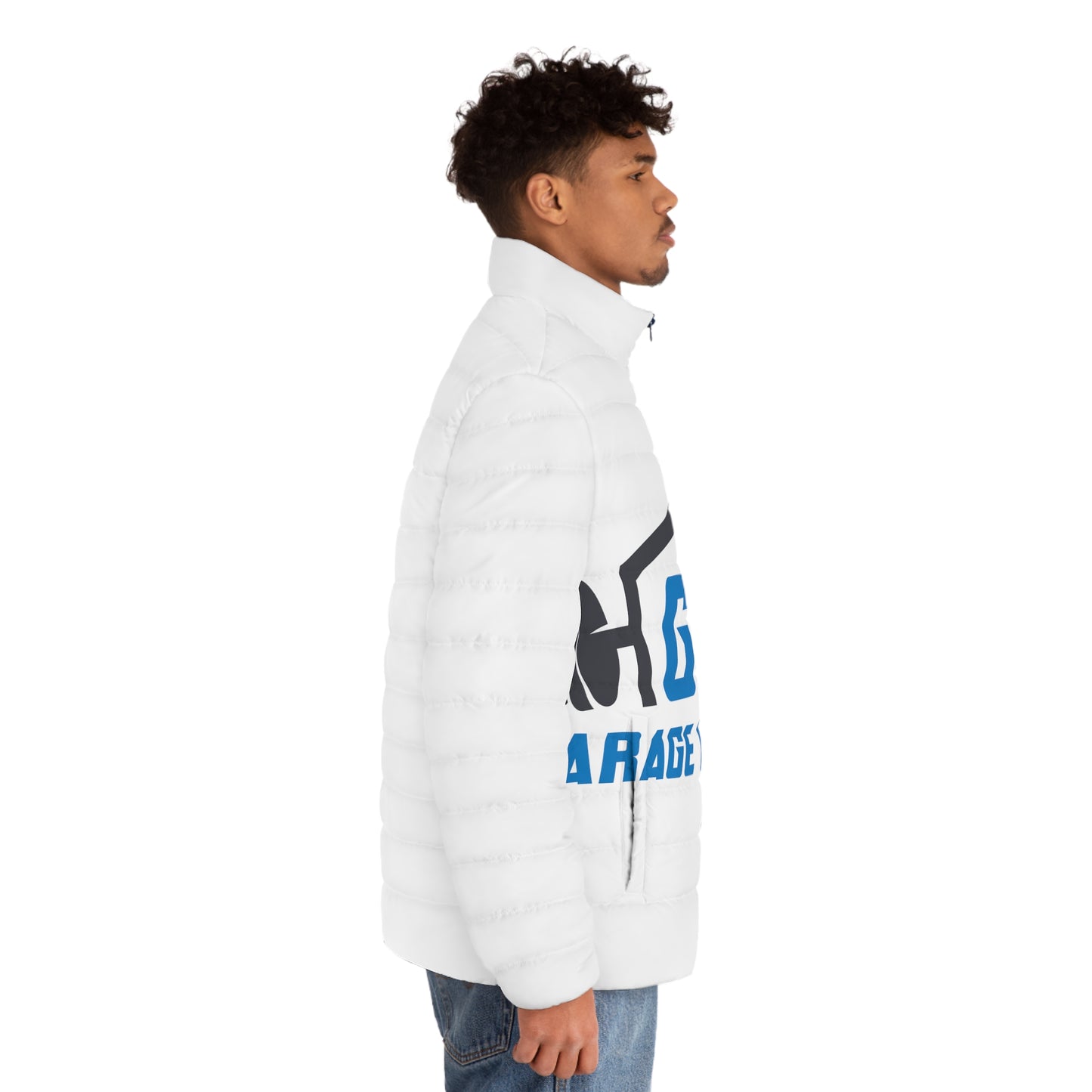 Men's Puffer Jacket (AOP)