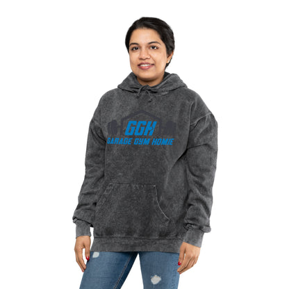LET'S GET THIS DANG MUSCLE! - Mineral Wash Hoodie
