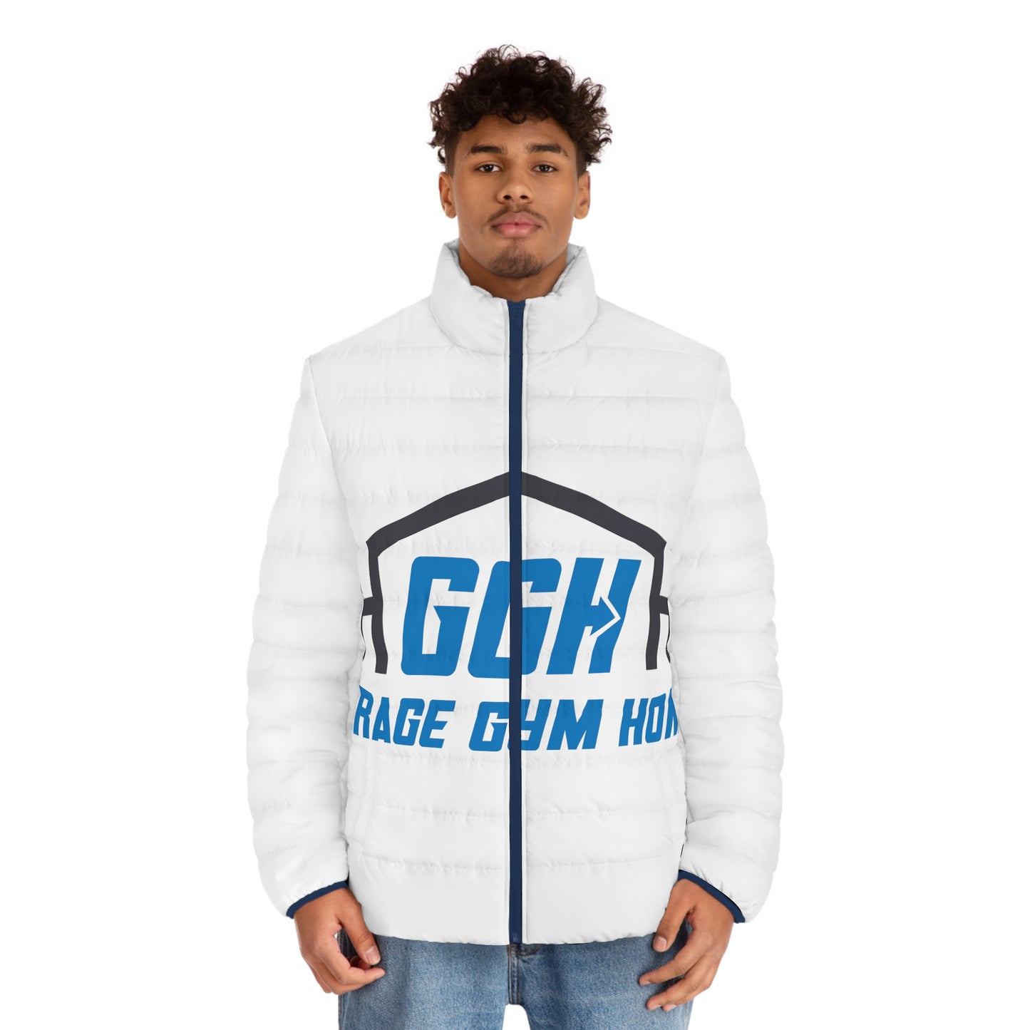 Men's Puffer Jacket (AOP)