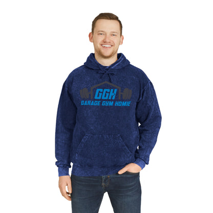 LET'S GET THIS DANG MUSCLE! - Mineral Wash Hoodie
