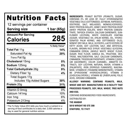 ANABAR Protein Bar