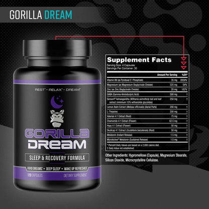 Gorilla Mind Gorilla Dream Sleep Aid