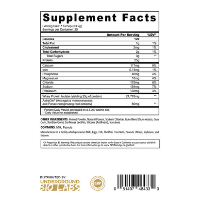 Panda Supps FUEL-ISO Protein
