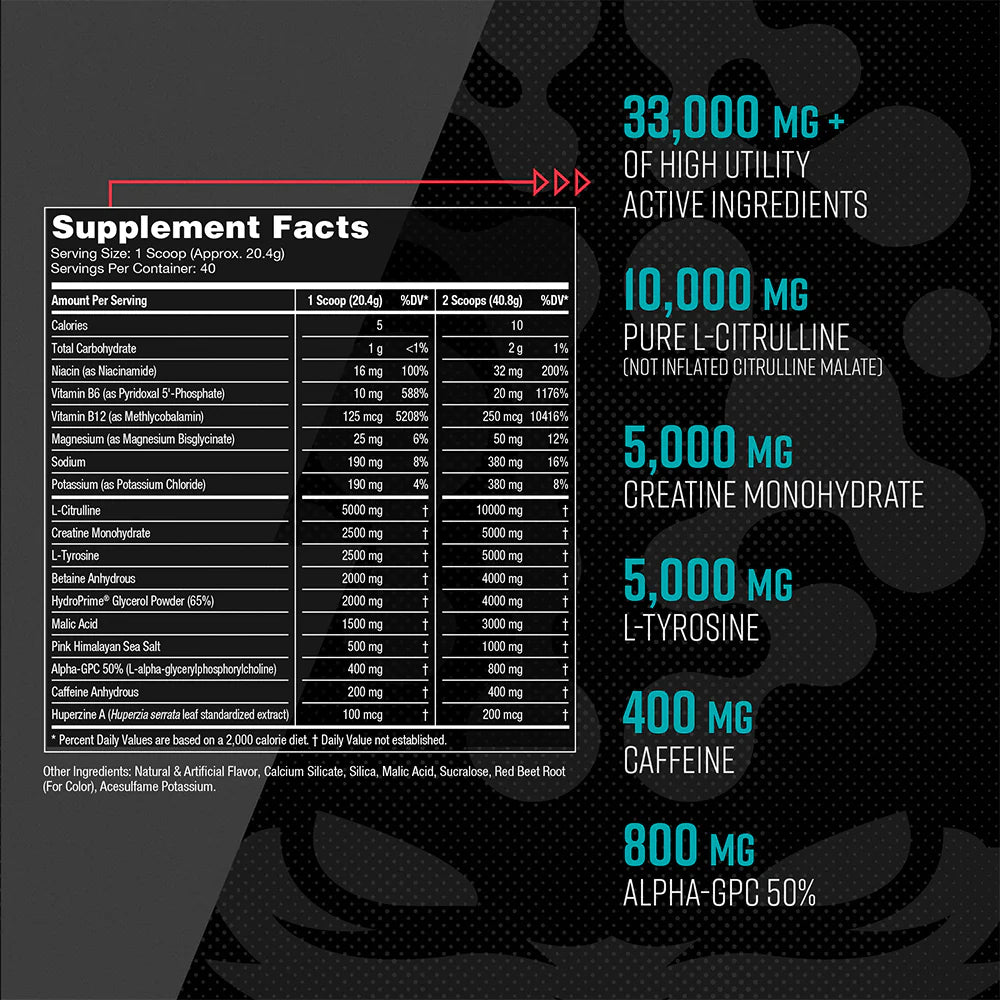 Gorilla Mind Gorilla Mode Pre-Workout