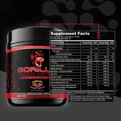 Gorilla Mind GORILLA MODE NITRIC