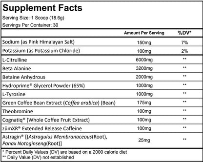 Dark Labs Crack Initiation Pre-Workout