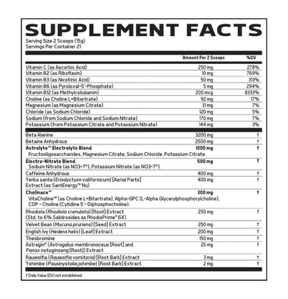 Glaxon Specimen MAX Pre-Workout