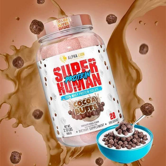 Alpha Lion SuperHuman Protein Cocoa Buffs