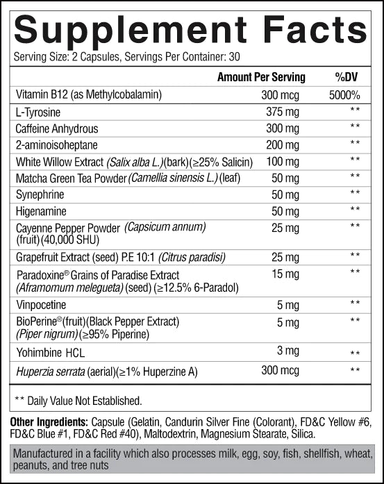 Condemned Labz ARSYNIST Fat Burner