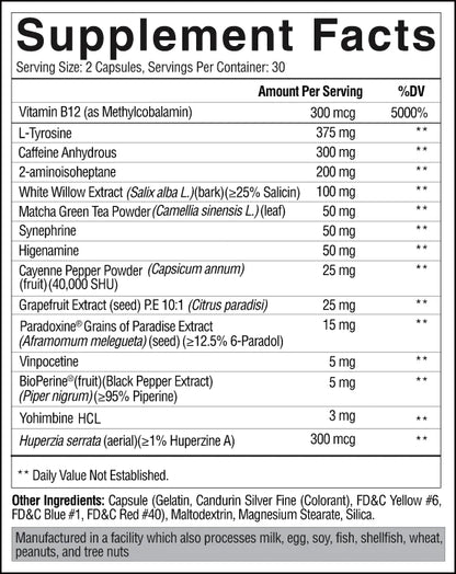 Condemned Labz ARSYNIST Fat Burner