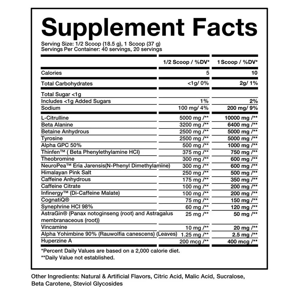 Apollon Nutrition Assassin Pre-Workout