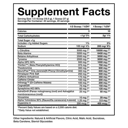 Apollon Nutrition Assassin Pre-Workout