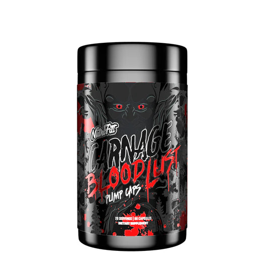 NutriFitt CARNAGE Bloodlust Pump Caps V2