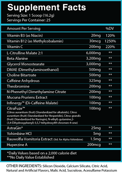 Centurion Labz God of Rage UNCHAINED Pre-Workout