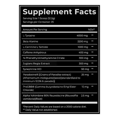 Dark Labs Maniaco Ripped Pre-Workout