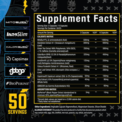Xtremis Cartel Caliente Fat Burner